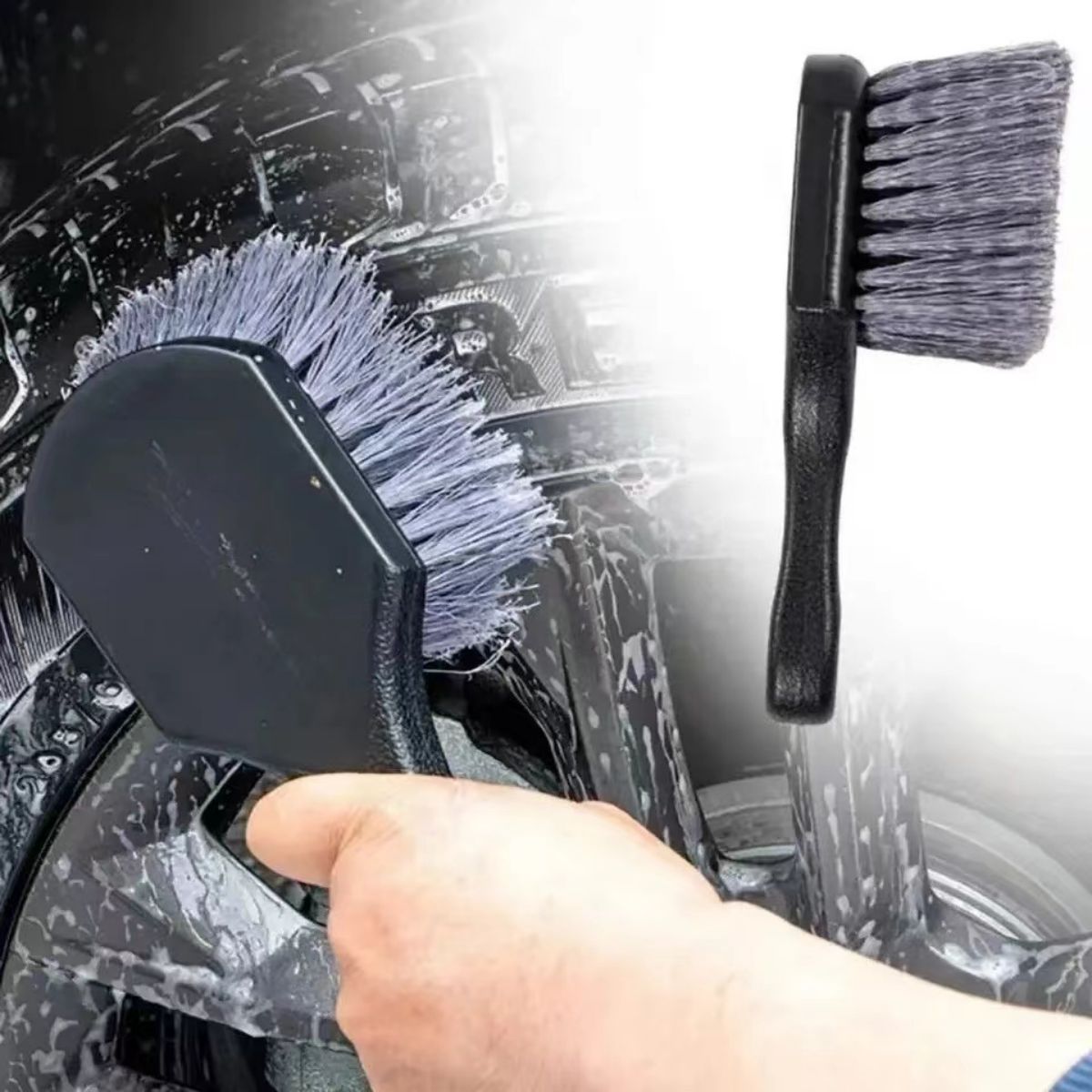 Car Detailing Brush - Araba Tekerleği Temizleme Fırçası Detay Fırçası