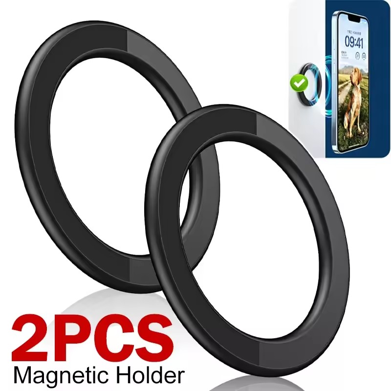 Car Accessories Phone Holder - MagSafe Manyetik Halka Tutucu Yapışkanlı Güçlü