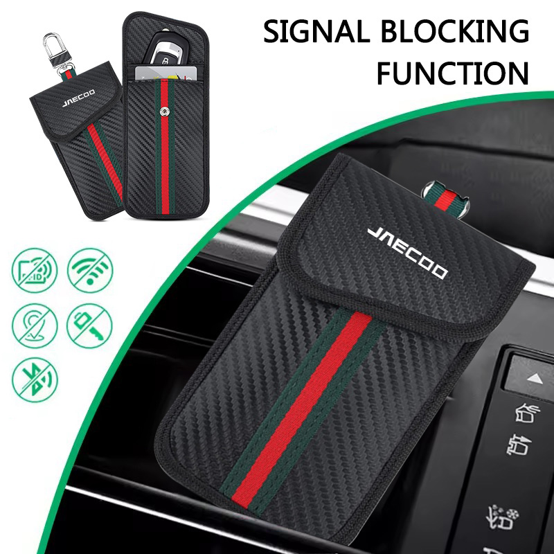 Car Key Signal Blocker - JAECOO Araba Anahtarı Sinyal Engelleyici Çanta