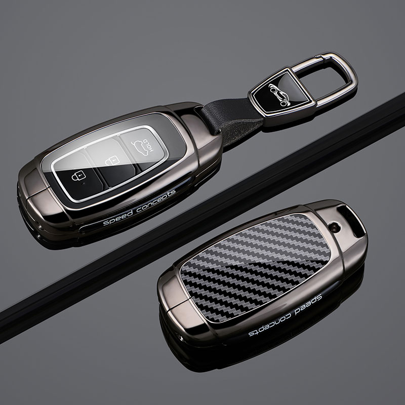 Car Key Signal Blocker - Metal Karbon Fiber Araba Anahtarlık Kılıfı
