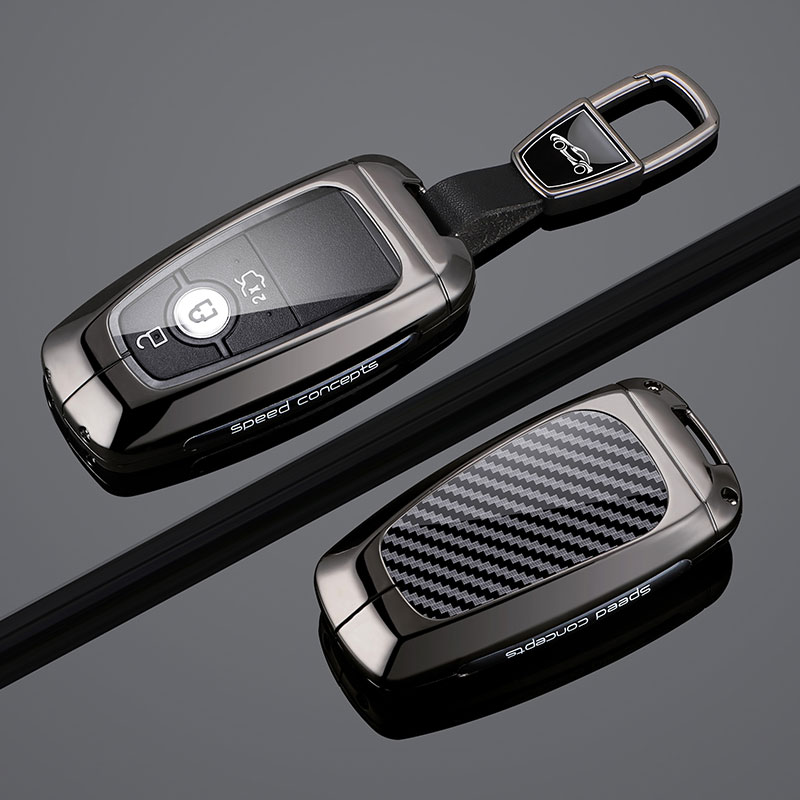 Car Key Signal Blocker - Çinko Alaşımlı Karbon Fiber Araba Anahtar