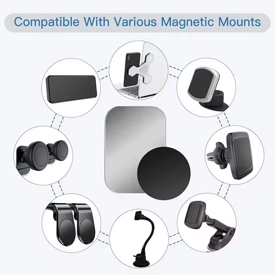 5/10 adet Manyetik Metal Plaka - Car Accessories Phone Holder incelemesi ve fiyatı