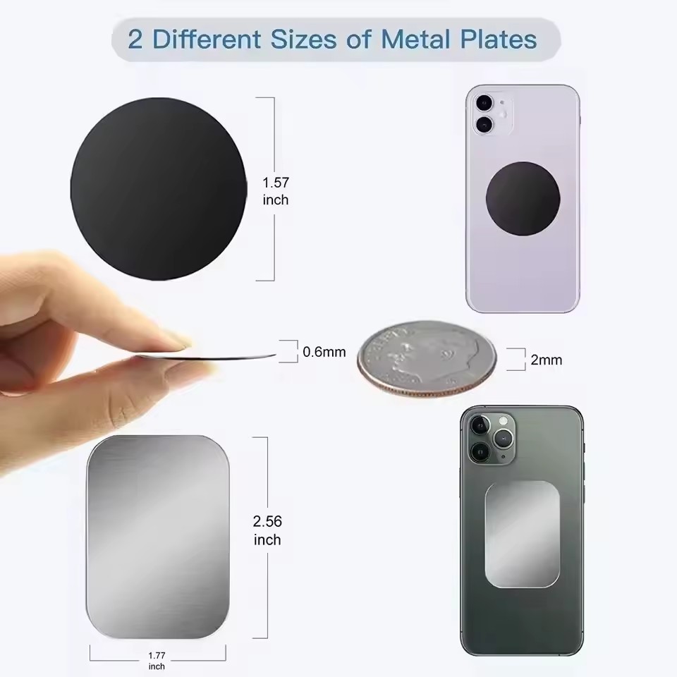 5/10 adet Manyetik Metal Plaka - Car Accessories Phone Holder incelemesi ve fiyatı