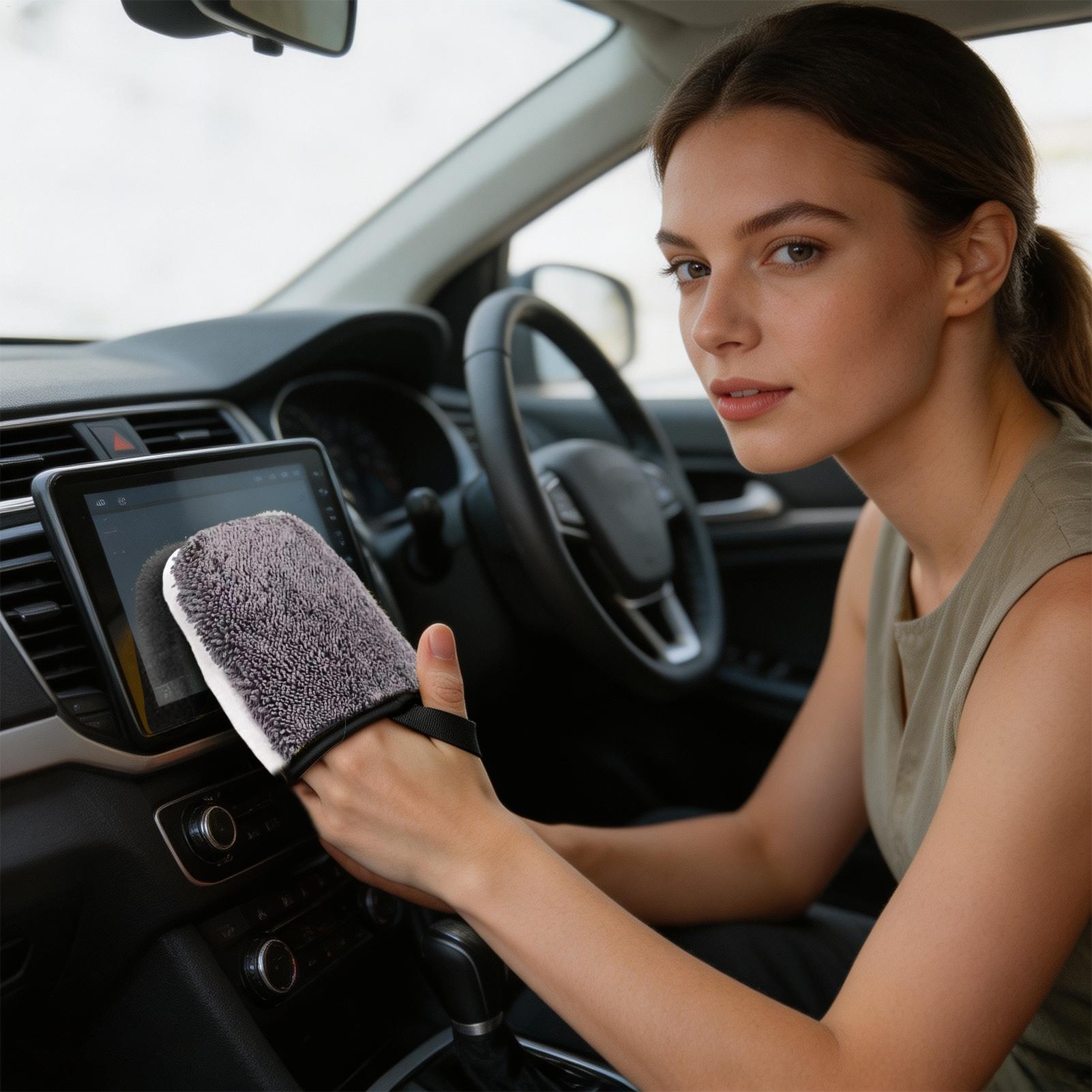 Arabalar için Mikrofiber Eldiv - Car Detailing Brush incelemesi ve fiyatı