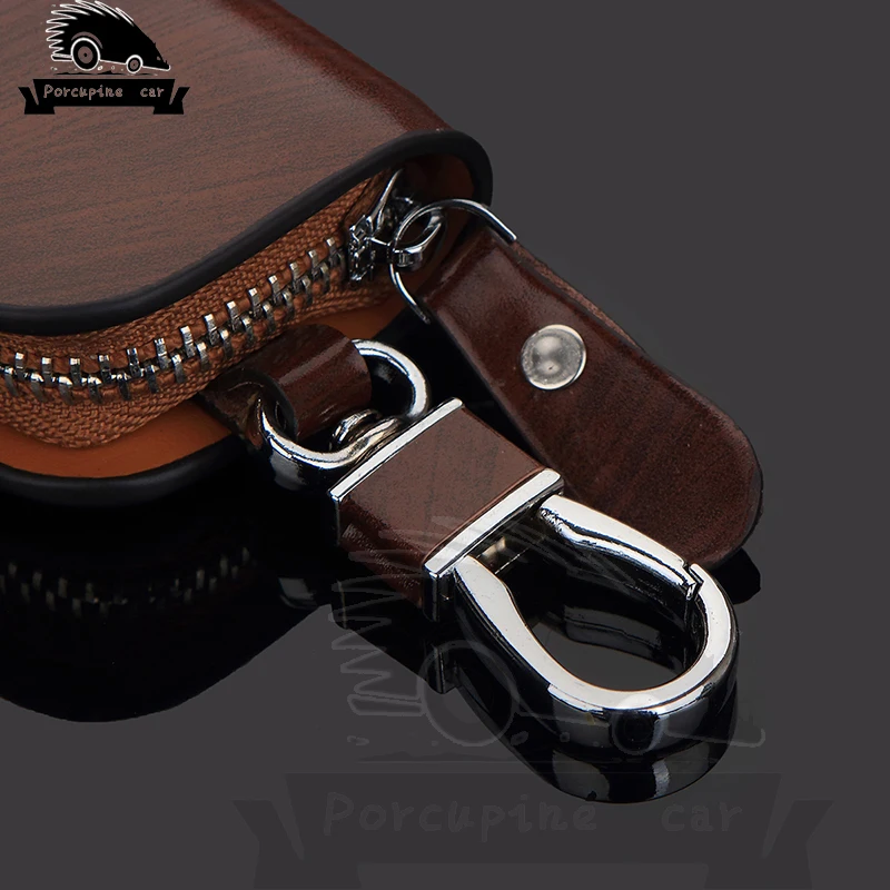 Ahşap tahıl Deri Araba Anahtar - Car Key Signal Blocker incelemesi ve fiyatı