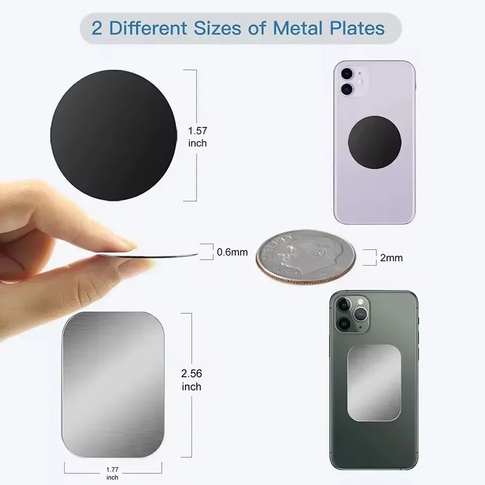 5/10 adet Manyetik Metal Plaka - Car Accessories Phone Holder incelemesi ve fiyatı