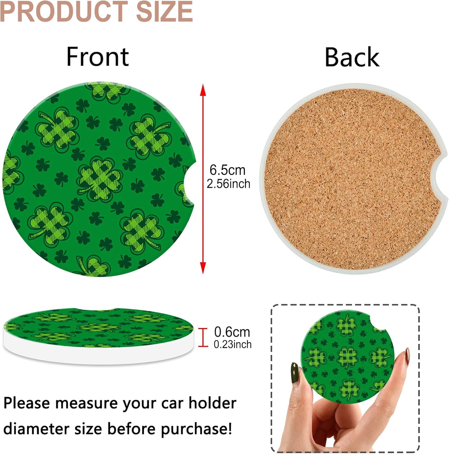 Bardak Tutucular için Araba Co - Car Accessories Cork incelemesi ve fiyatı