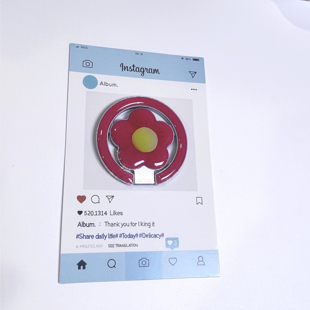 Çiçek Desenli Manyetik Katlana - Car Accessories Phone Holder incelemesi ve fiyatı