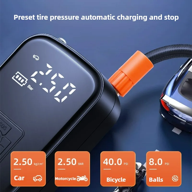 Taşınabilir Elektrikli Lastik  - Car Portable Tire Inflator incelemesi ve fiyatı