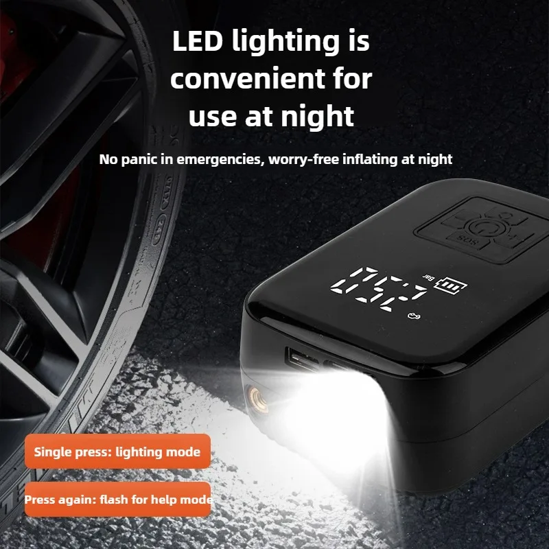 Taşınabilir Elektrikli Lastik  - Car Portable Tire Inflator incelemesi ve fiyatı